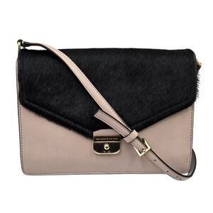 Kate Spade New York Sayra Hyde Place crossbody bag in mousse frost leather